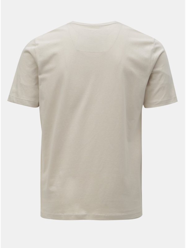 Krémové tričko s potlačou ONLY & SONS Lounge