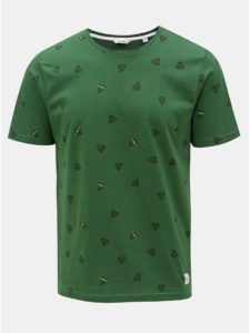 Zelené tričko s potlačou ONLY & SONS Epus