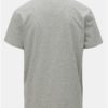 Sivé melírované regular fit tričko s potlačou ONLY & SONS Fresh Cola