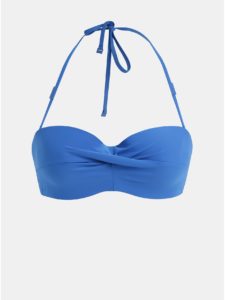Modrý vrchný diel plaviek Calvin Klein Underwear