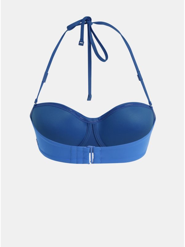 Modrý vrchný diel plaviek Calvin Klein Underwear