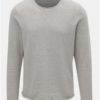 Svetlosivý ľanový sveter Jack & Jones Linen