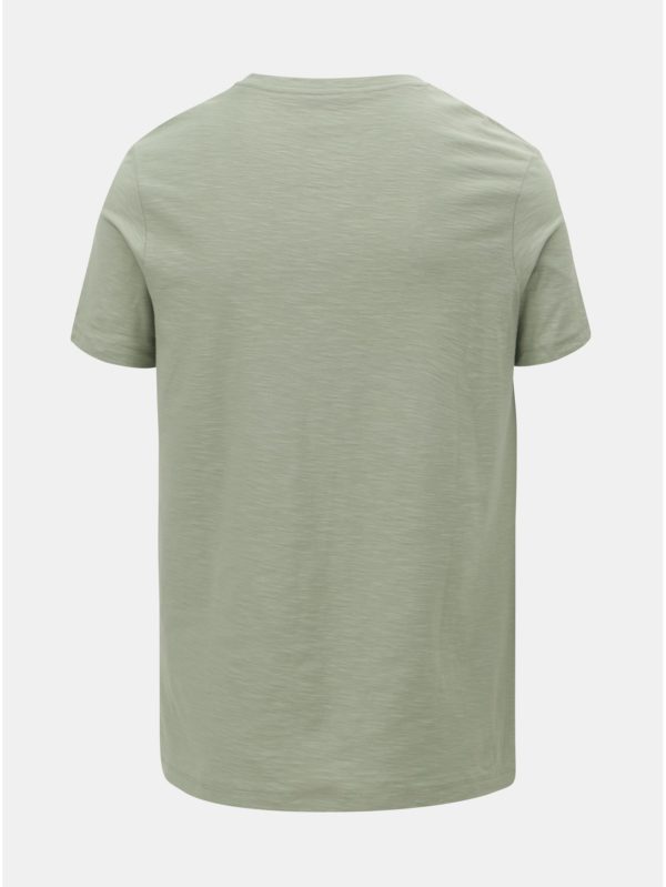 Svetlozelené slim fit tričko Jack & Jones Newpleo