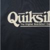 Tmavomodré regular fit tričko s potlačou Quiksilver