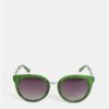 Zelené slnečné okuliare Pieces Betty