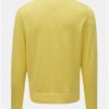 Žltý pánsky sveter s prímesou hodvábu Tommy Hilfiger