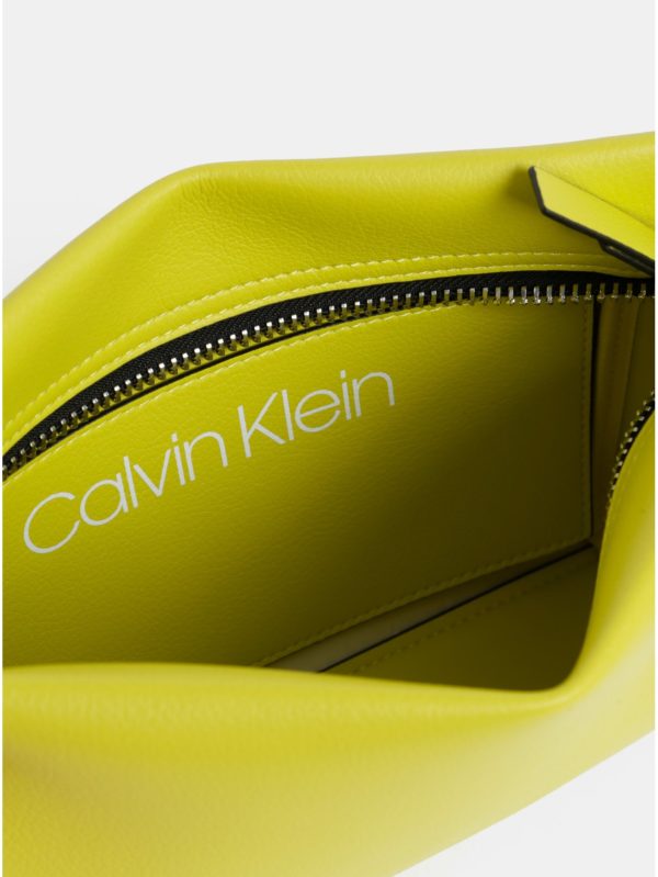 Svetlozelená crossbody kabelka Calvin Klein Jeans