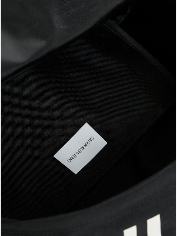 Čierny batoh s potlačou Calvin Klein Jeans