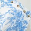 Modro–biele kvetované tričko Dorothy Perkins