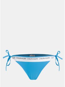 Modrý dámsky spodný diel plaviek Calvin Klein Underwear