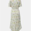 Biele kvetované šaty Miss Selfridge