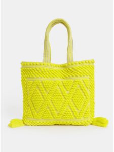 Žltá plážová taška Dorothy Perkins