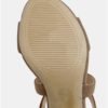 Hnedé sandále na podpätku Dorothy Perkins