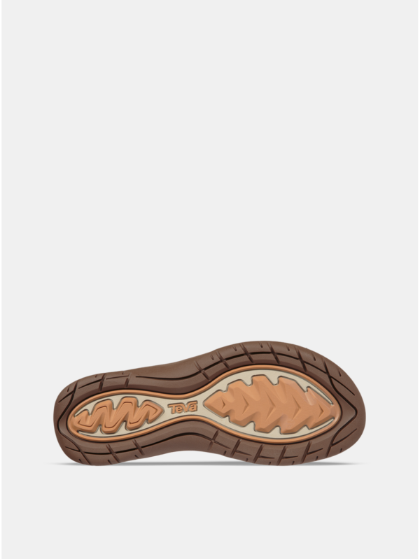 Hnedé dámske kožené sandále Teva