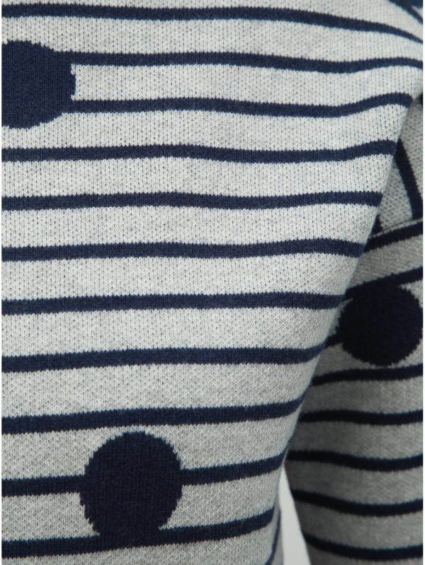 Sivý sveter s prímesou vlny Tom Joule Uma