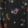 Čierne dámske kvetované nohavice Maloja Marietta