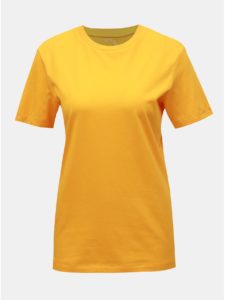 Žlté basic tričko Selected Femme My Perfect