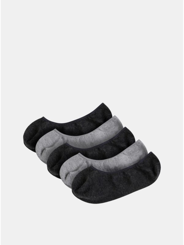 Balenie piatich párov sivých ponožiek Burton Menswear London