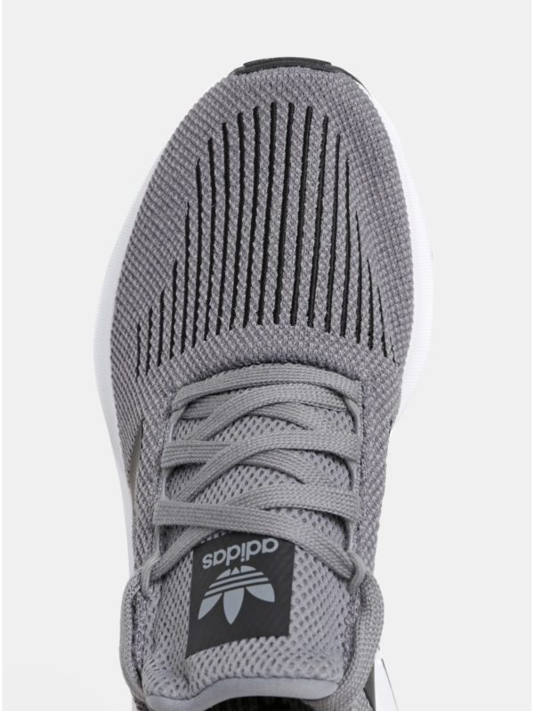 Sivé pánske tenisky adidas Originals Swift Run