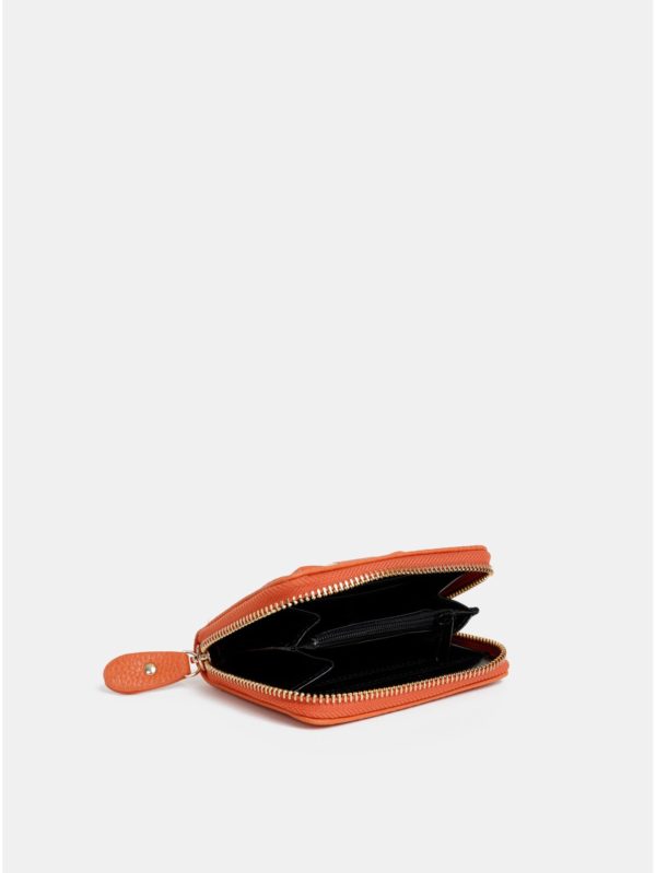 Oranžová peňaženka Dorothy Perkins