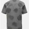 Sivá vzorovaná slim fit košeľa ONLY & SONS Simon