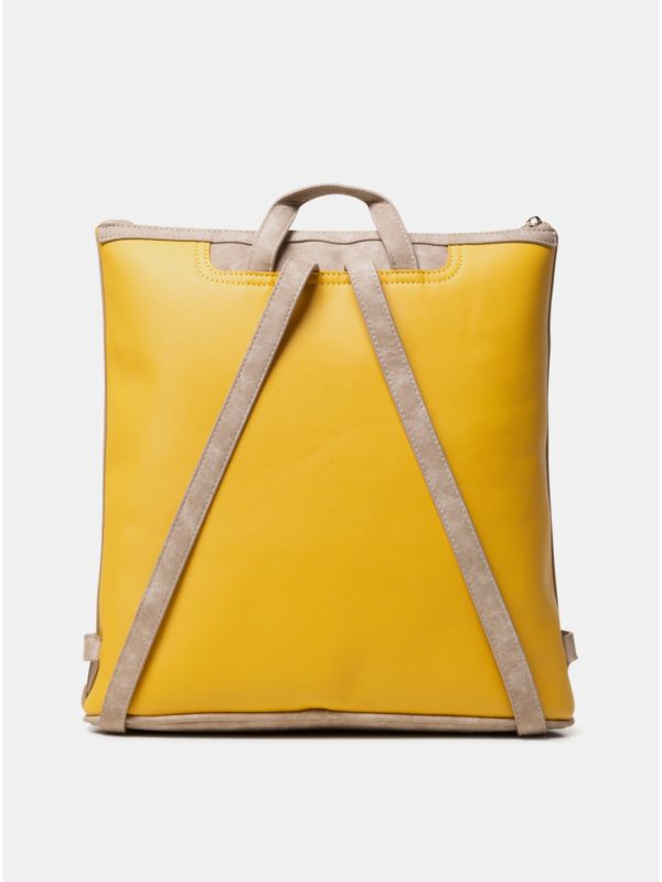 Béžovo–žltý batoh Desigual Helios Berna