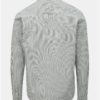Sivo–biela pruhovaná košeľa Shine Original