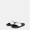 Čierno–biele šľapky Calvin Klein Underwear