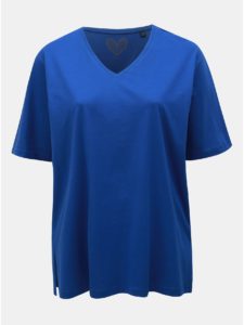 Modré basic tričko Ulla Popken