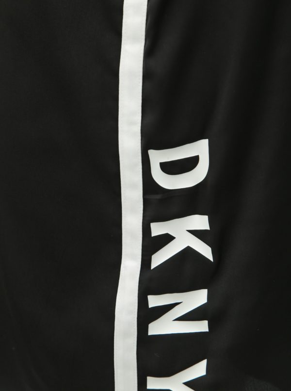 Čierna nočná košieľka DKNY