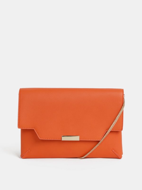 Oranžová listová kabelka Dorothy Perkins