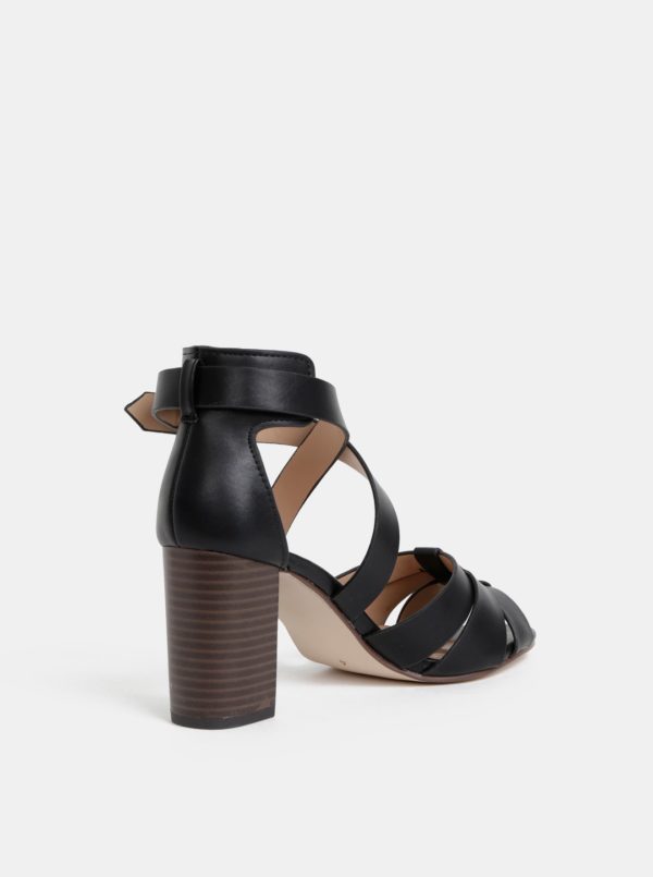 Čierne sandálky Dorothy Perkins