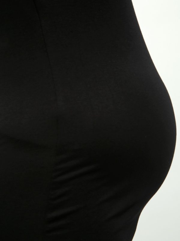 Balenie dvoch tehotenských basic tielok v bielej a čiernej farbe Dorothy Perkins Maternity