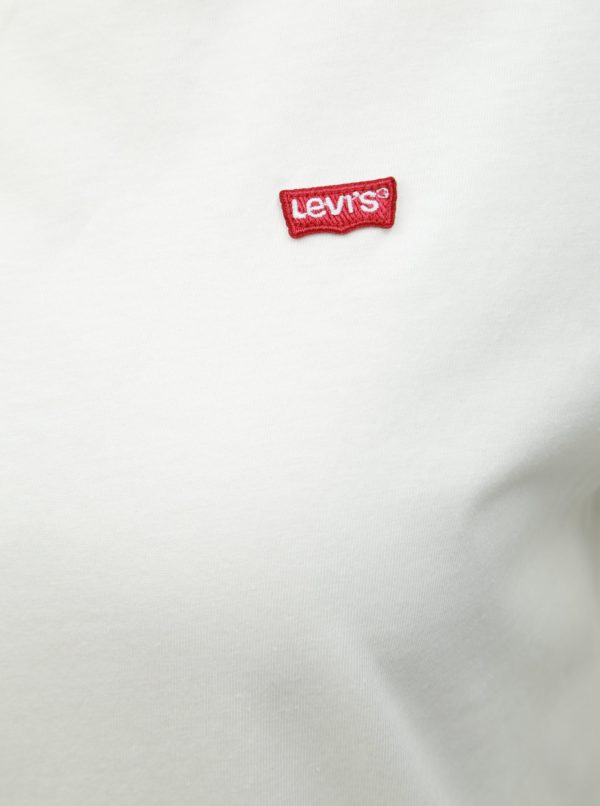 Biele dámske tričko s nášivkou Levi's®