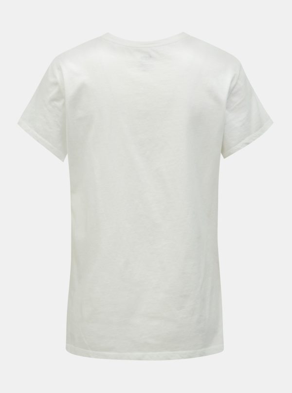 Biele dámske tričko s potlačou Levi's®