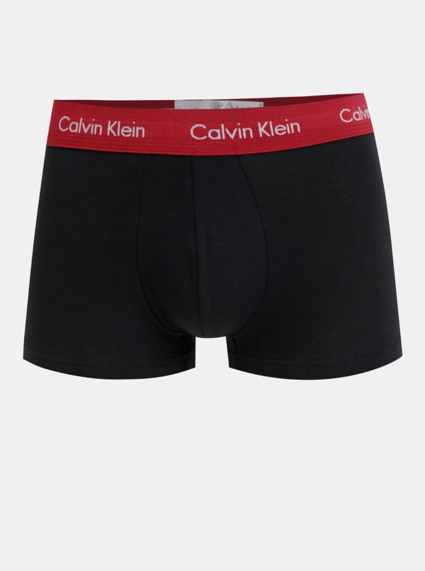 Balenie troch čiernych boxeriek Calvin Klein Underwear