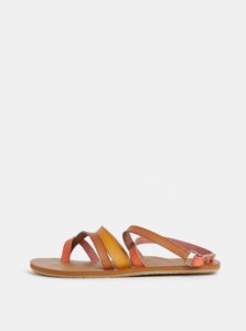 Oranžovo–hnedé sandále Roxy Rachelle