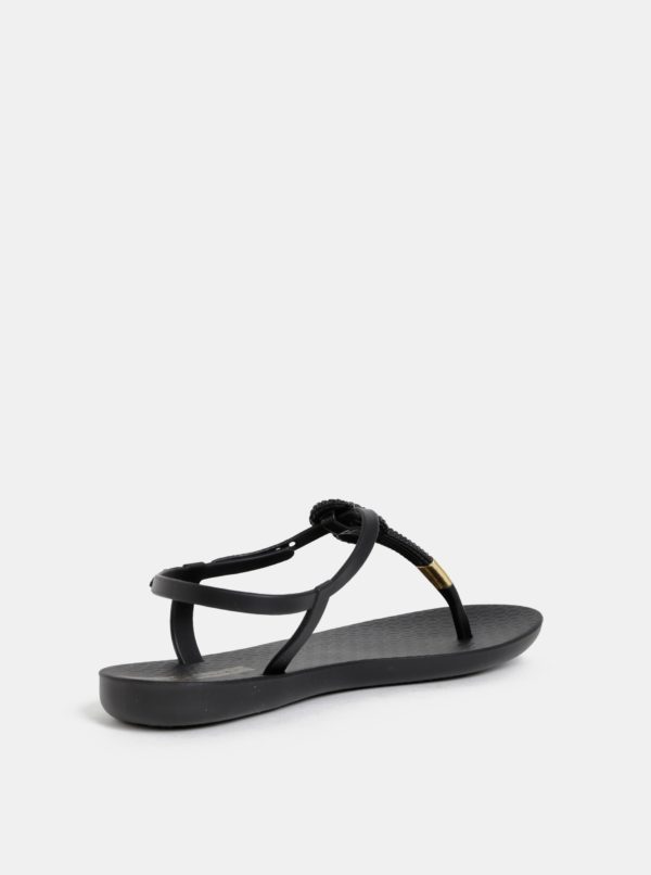 Čierne sandále Ipanema Glass