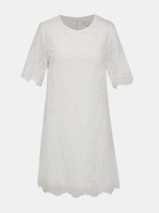 Biele šaty s madeirou Apricot