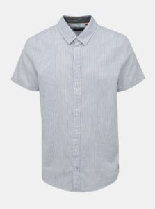 Modro-biela pruhovaná košeľa Blend