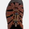 Hnedé pánske kožené sandále Keen Newport