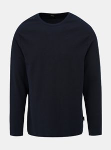 Tmavomodré tričko Burton Menswear London