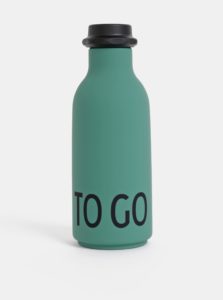 Zelená fľaška na nápoj Design Letters To Go 500 ml