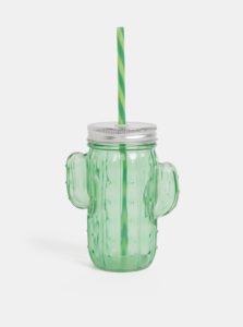 Zelený pohár v tvare kaktusu SIFCON