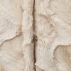 Krémový krátky kabát z umelej kožušiny VERO MODA Curl