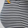 Bielo-modré pruhované tehotenské/dojčenské šaty Mama.licious Gina