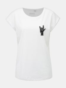 Biele dámske tričko ZOOT Original Hand Horns