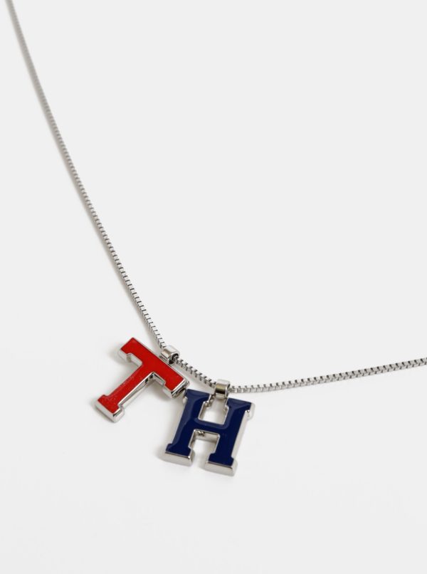 Dámsky náhrdelník v striebornej farbe Tommy Hilfiger