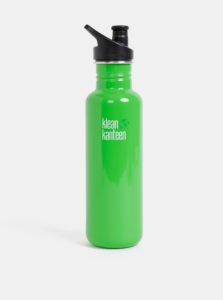 Neonovo zelená nerezová fľaša Klean Kanteen 800ml