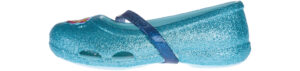 Dievčenské  Crocs Lina Frozen™ Flat Balerínky detské Crocs -  modrá